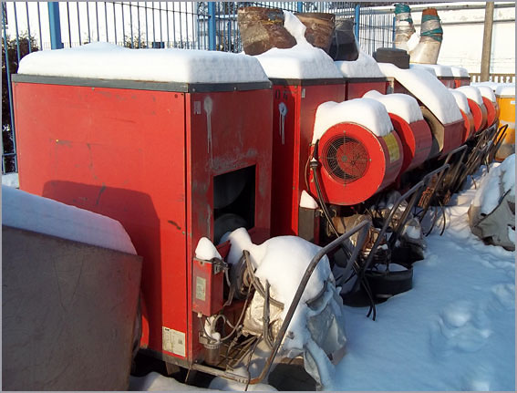 Nagrzewnice olejowe 100–150 kW